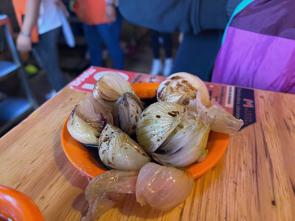 Cebollitas Asadas