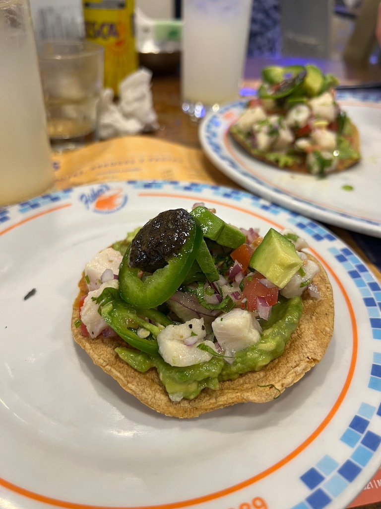 Fish Tostadas